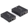 StarTech.com ST121HDBTPW extensão AV Transmissor e recetor AV Preto