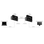 StarTech.com ST121HDBTPW extensão AV Transmissor e recetor AV Preto