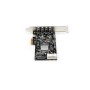 StarTech.com Adaptador de placa USB SuperSpeed 3.0 PCI Express (PCIe) de 4 portas com 4 canais de 5 Gbps dedicados - UASP -
