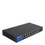 Linksys LGS108P Não-gerido L2 Gigabit Ethernet (10 100 1000) Power over Ethernet (PoE) Preto