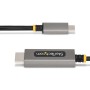 StarTech.com 135B-USBC-HDMI212M adaptador de cabo de vídeo 2 m USB Type-C HDMI Type A (Standard) Cinzento