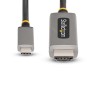 StarTech.com 135B-USBC-HDMI212M adaptador de cabo de vídeo 2 m USB Type-C HDMI Type A (Standard) Cinzento