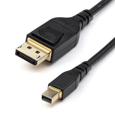 StarTech.com DP14MDPMM2MB cabo DisplayPort 2 m Mini DisplayPort Preto