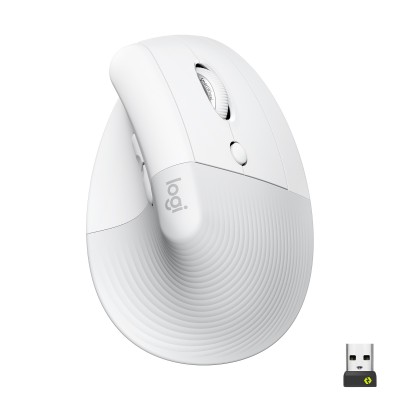 Logitech Lift rato Escritório Mão direita RF Wireless + Bluetooth Ótico 4000 DPI