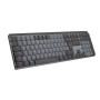 Logitech MX Mechanical teclado Escritório RF Wireless + Bluetooth QWERTY Estados Unidos (Internacional) Grafite, Cinzento