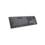 Logitech MX Mechanical teclado Escritório RF Wireless + Bluetooth QWERTZ Alemão Grafite, Cinzento