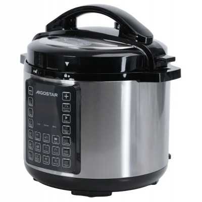 Panela de pressão eléctrica 1000W 6L