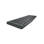 Logitech MK235 teclado Rato incluído Universal USB QWERTY Nórdico Cinzento