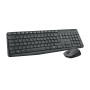 Logitech MK235 teclado Rato incluído Universal USB QWERTY Nórdico Cinzento