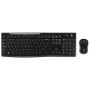 Logitech Wireless Combo MK270 teclado Rato incluído Universal RF Wireless QWERTZ Húngaro Preto