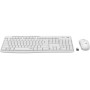 Logitech MK295 Silent Wireless Combo teclado Rato incluído Escritório USB QWERTZ Alemão Branco