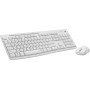 Logitech MK295 Silent Wireless Combo teclado Rato incluído Escritório USB QWERTZ Alemão Branco