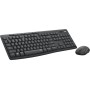 Logitech MK295 Silent Wireless Combo teclado Rato incluído Escritório USB QWERTZ Alemão Grafite