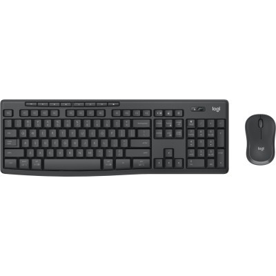 Logitech MK370 Combo for Business teclado Rato incluído Escritório RF Wireless + Bluetooth QWERTY Espanhol Grafite