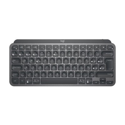 Logitech MX Keys Mini teclado Escritório RF Wireless + Bluetooth QWERTY Espanhol Grafite