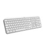 Logitech MX Keys S teclado Escritório RF Wireless + Bluetooth QWERTY Espanhol Alumínio, Branco