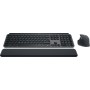 Logitech MX Keys S Combo teclado Rato incluído Escritório RF Wireless + Bluetooth Português Grafite