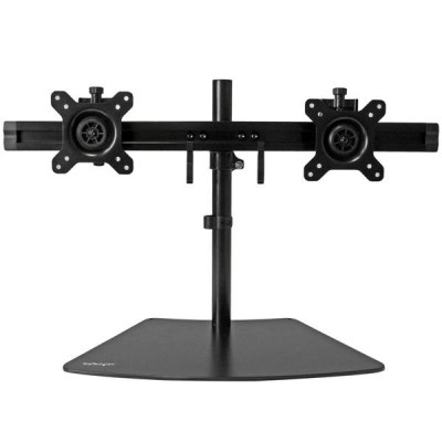 StarTech.com Suporte de monitor duplo - Horizontal - Preto