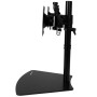 StarTech.com Suporte de monitor duplo - Horizontal - Preto