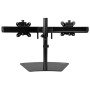 StarTech.com Suporte de monitor duplo - Horizontal - Preto
