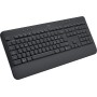 Logitech Signature K650 teclado Escritório Bluetooth QWERTY Italiano Grafite