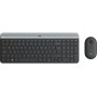 Logitech MK470 teclado Rato incluído Universal RF Wireless AZERTY Francês Grafite