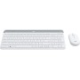 Logitech MK470 teclado Rato incluído Universal RF Wireless QWERTY Inglês Branco