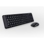 Logitech Wireless Combo MK220 teclado Rato incluído Casa USB Português Preto