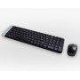 Logitech Wireless Combo MK220 teclado Rato incluído Casa USB Português Preto