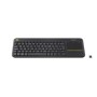 Logitech K400 Plus Tv teclado Universal RF Wireless AZERTY Francês Preto