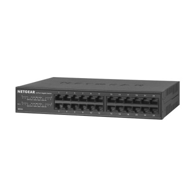 NETGEAR GS324 Não-gerido Gigabit Ethernet (10 100 1000) Preto