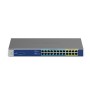 NETGEAR GS524UP Não-gerido Gigabit Ethernet (10 100 1000) Power over Ethernet (PoE) Cinzento