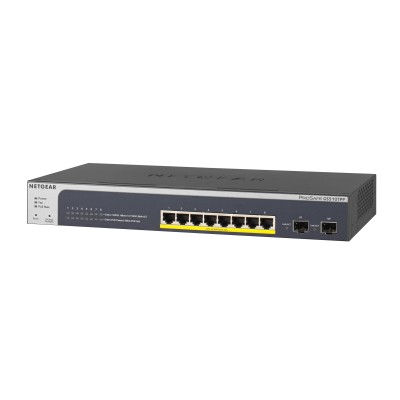 NETGEAR GS510TPP Gerido L2 L3 L4 Gigabit Ethernet (10 100 1000) Power over Ethernet (PoE) Preto