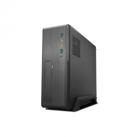 Caixa Gaming Slim Micro Atx TooQ TQC-3006DU3C c/ Fonte 500W Preto