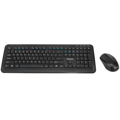 Targus AKM610ES teclado Rato incluído Universal RF Wireless Espanhol Preto