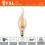 FSL BT35 4W-300LM300º-35x115mm-2200K-E14AC220-240V CRI 80