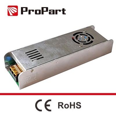 Industrial Power Supply Slim IP20 24V 360W 15A 223*65*40mm