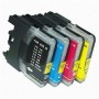Magente para Brother LC61,LC980, LC1100, LC985 ALTA CAPACITA