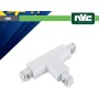 Connector  T  Track EUROTRACK - White Color