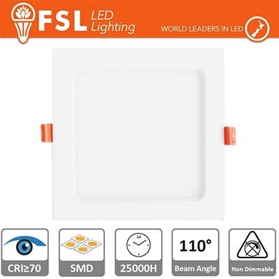 Downlight LED IP20 15W 4000K 1150LM 110° Φ200/Φ190