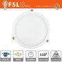Downlight LED IP20 18W 6500K 1450LM 110°Cornice max223min210