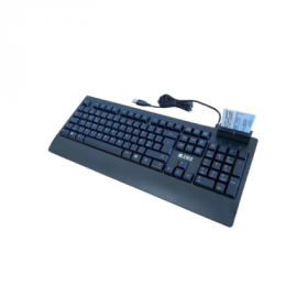 Teclado 2HIX com Smartcard Reader/Cartao Cidadao 1.8m PT - K300R