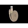 Ring Y1 Flexible Cable for Lightning Apple 80cm C. Gold