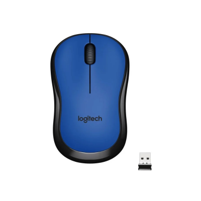 Rato Sem Fios Logitech Silent M220 1000 Dpi Azul