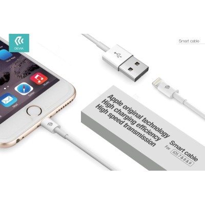 Smart series Lightning Apple cable 2M White