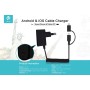 Android / iOS Cable And Usb Out Charger 2.1 Amper