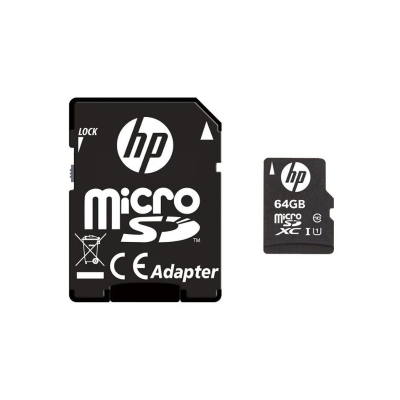 Micro Sd HP 64Gb Uhs-I U1 com Adaptador SD