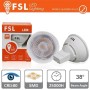 GU10 Lampadina LED - 3W 6500K 270LM 100° CRI80 Antiriflesso