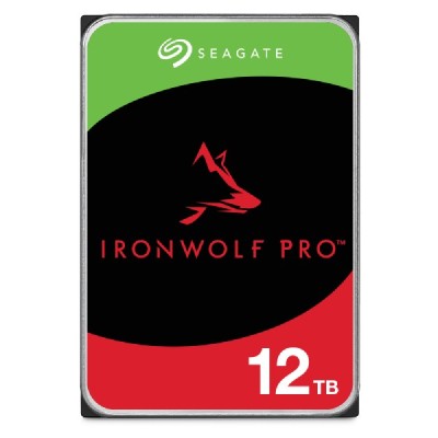 Seagate IronWolf Pro ST12000NT001 unidade de disco rígido 12 TB 7200 RPM 256 MB 3.5" Serial ATA III