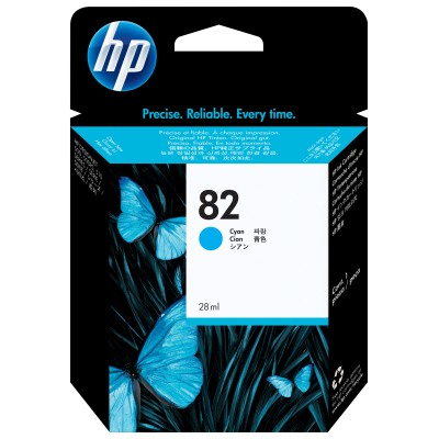 HP Tinteiro DesignJet 82 Ciano de 69 ml
